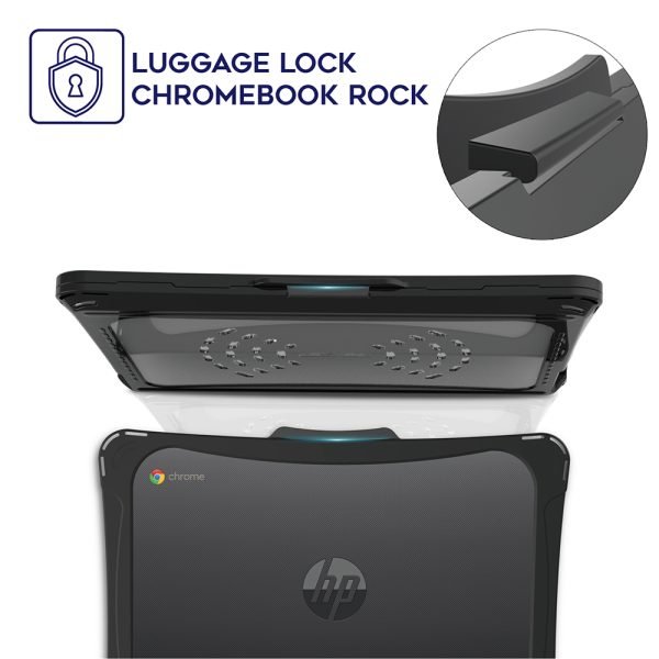 Hexpact SecureLock Case for HP Chromebook 14'' G7 - Image 3