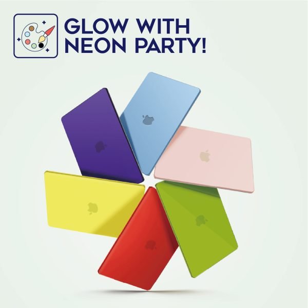 Neon Party Hardshell Case for Macbook Air 15'' - Image 10