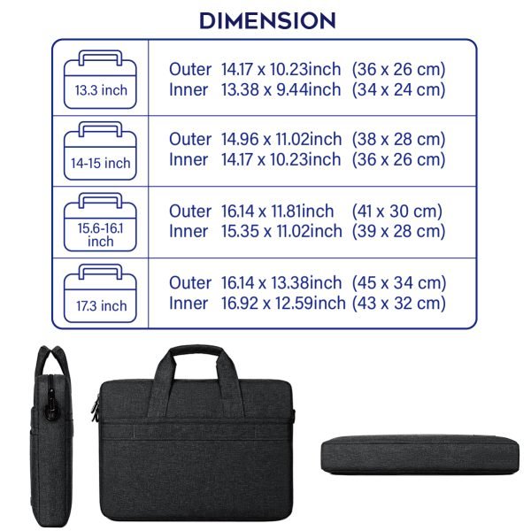 Classic Briefcase 14’’ - 15'' - Image 10