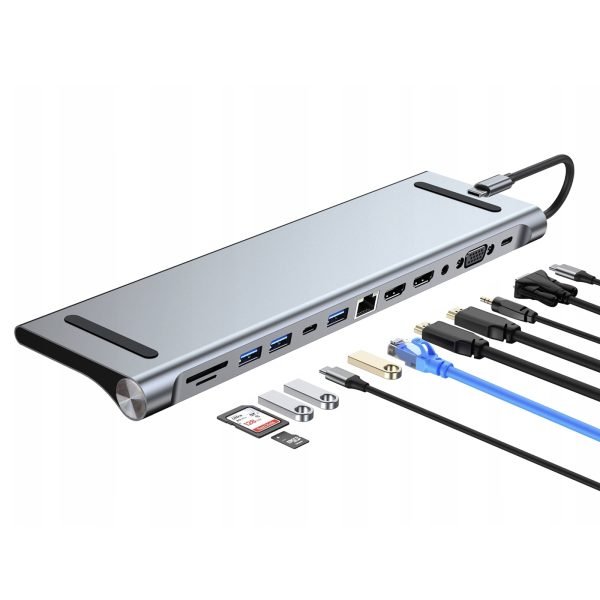 Hub 12-in-1 USB-C Docking Station