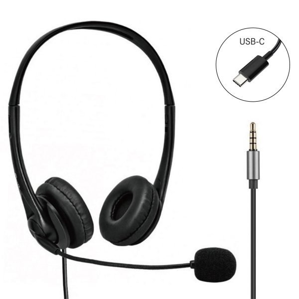 HS02 Headset with USB-C