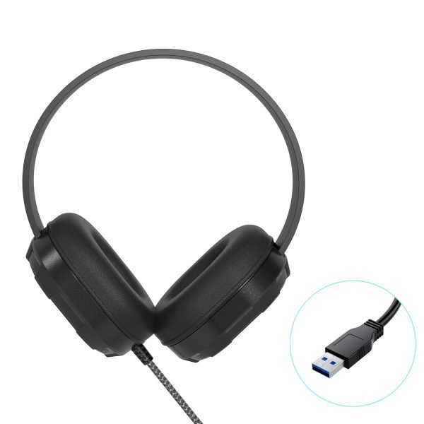 HS01 Headphone with USB-A