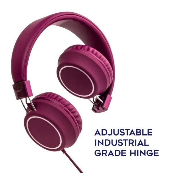 HS51 Headphone - Red - Image 6