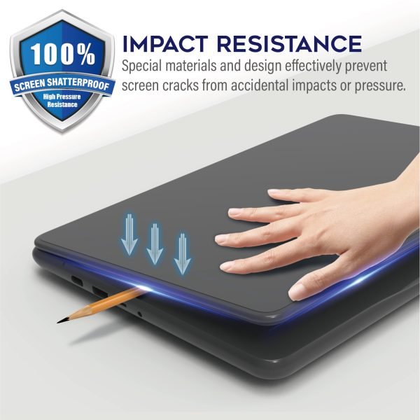 CrashShield Anti Blue Light Screen Protector - 11'' - Image 2