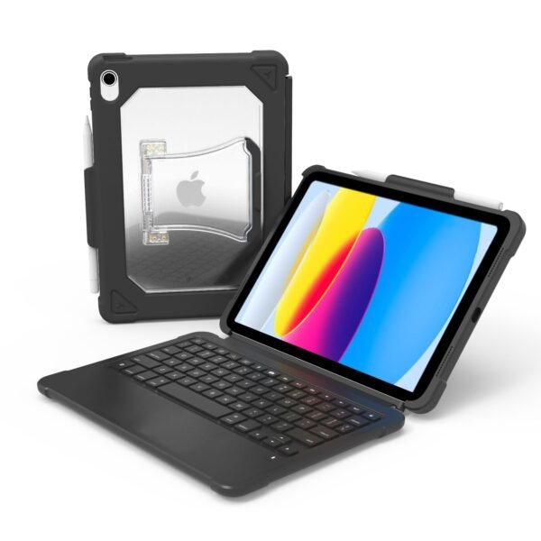 Heavy-Duty case with Keyboard for iPad 10.9'' 10th Gen